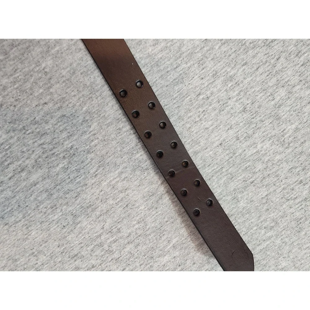Tony Hawk Reversible Belt Mens Large 30-32 Black Brown Double Prong 12PL0209